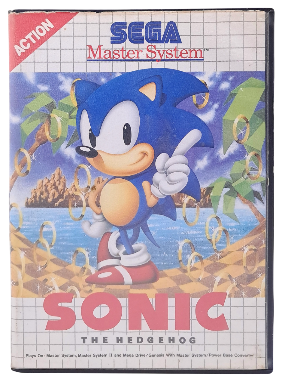 Sonic the hedgehog (i eske) - Sega master system spill