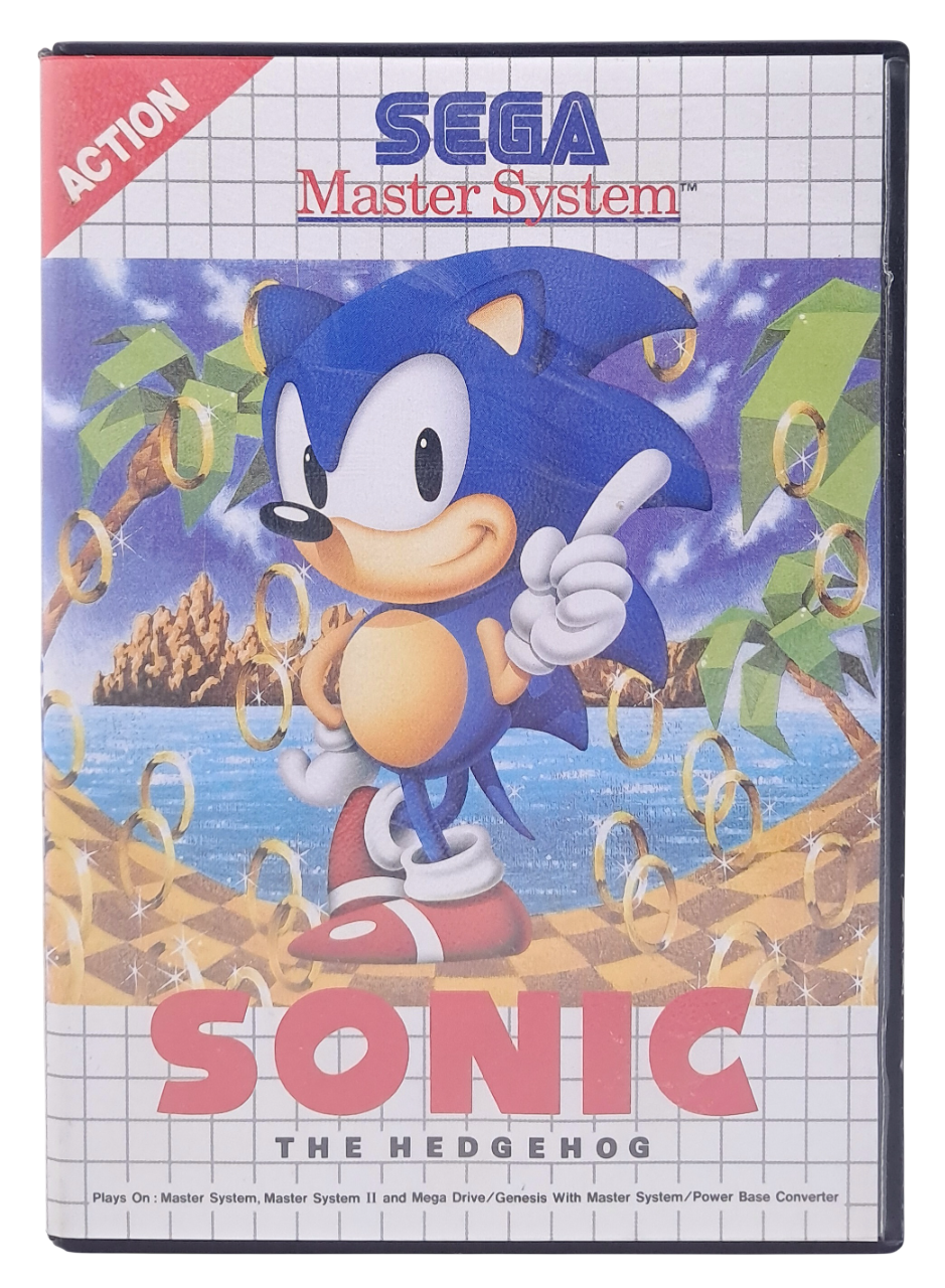 Sonic the hedgehog (komplett i eske) - Sega master system spill