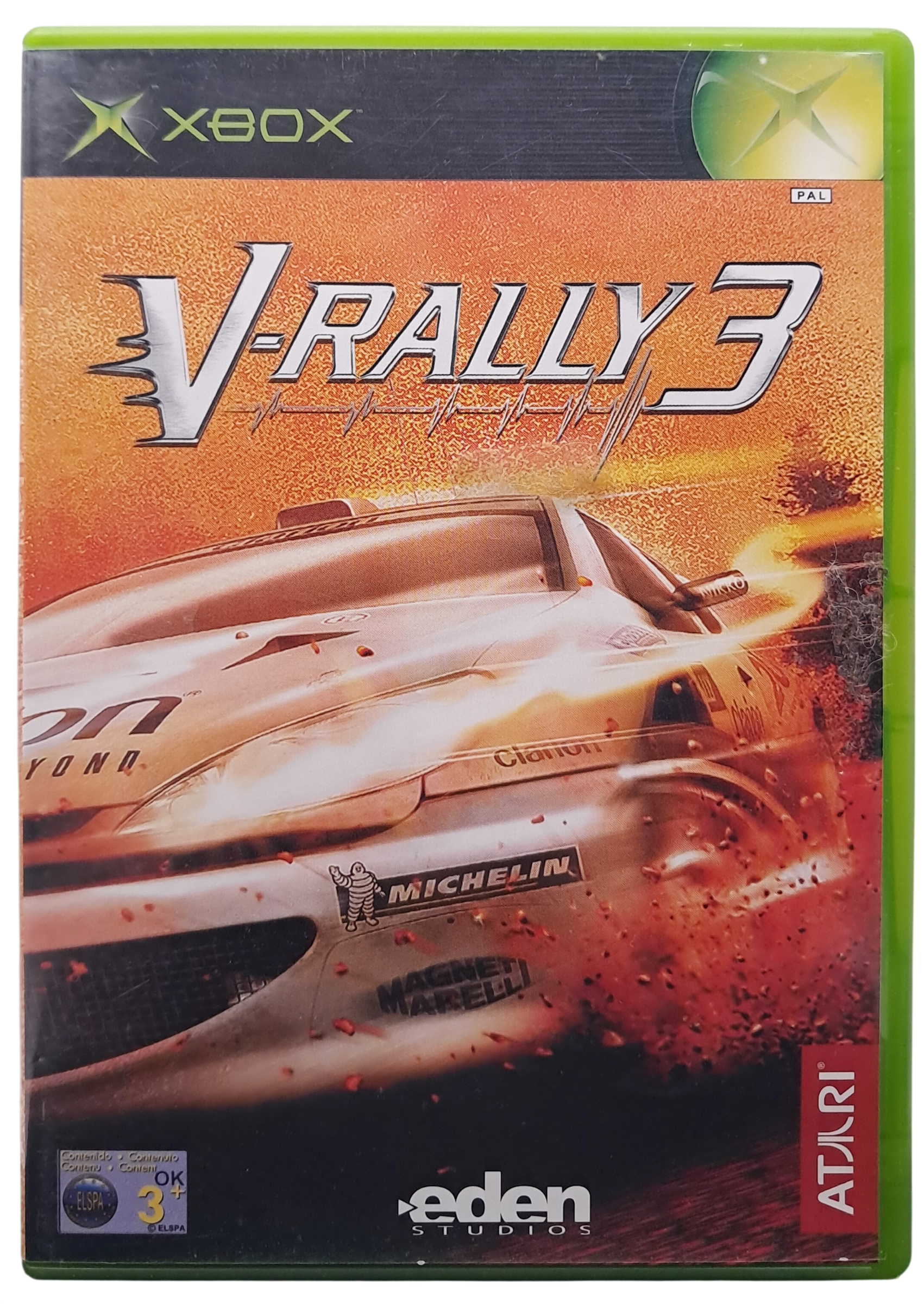 V-Rally 3 - Xbox original spill