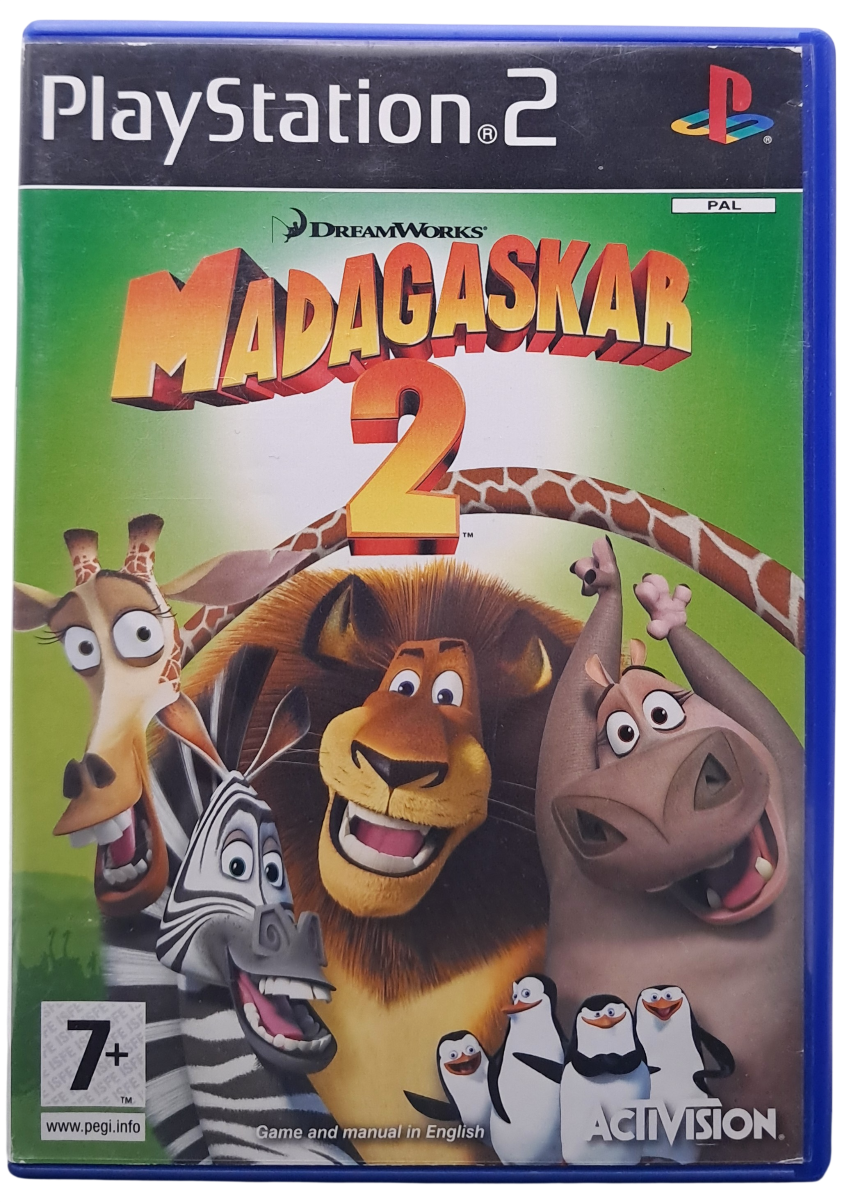 Madagaskar 2 - Playstation 2 spill (PS2)