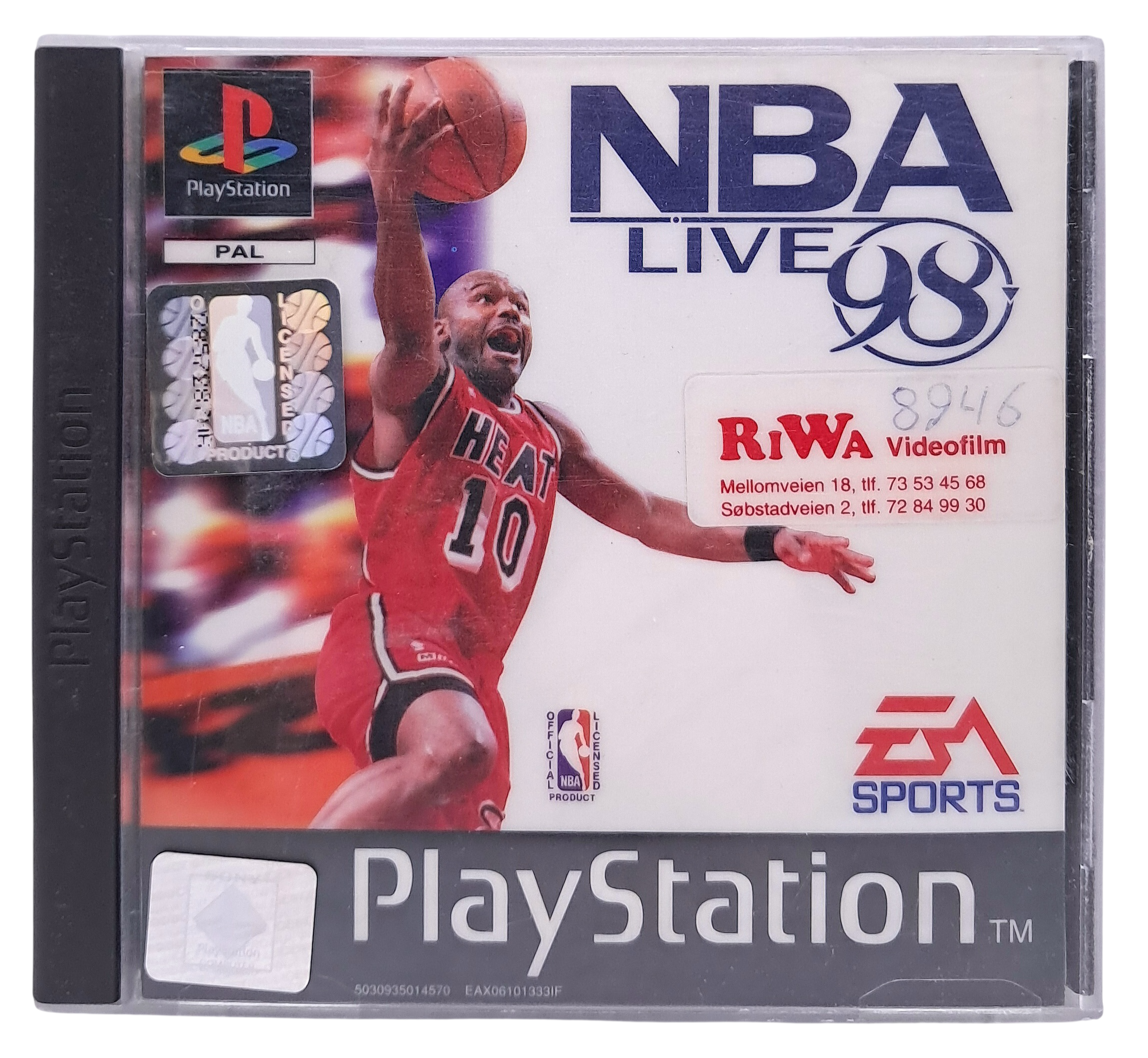 NBA Live 98 - Playstation 1 spill (PS1)