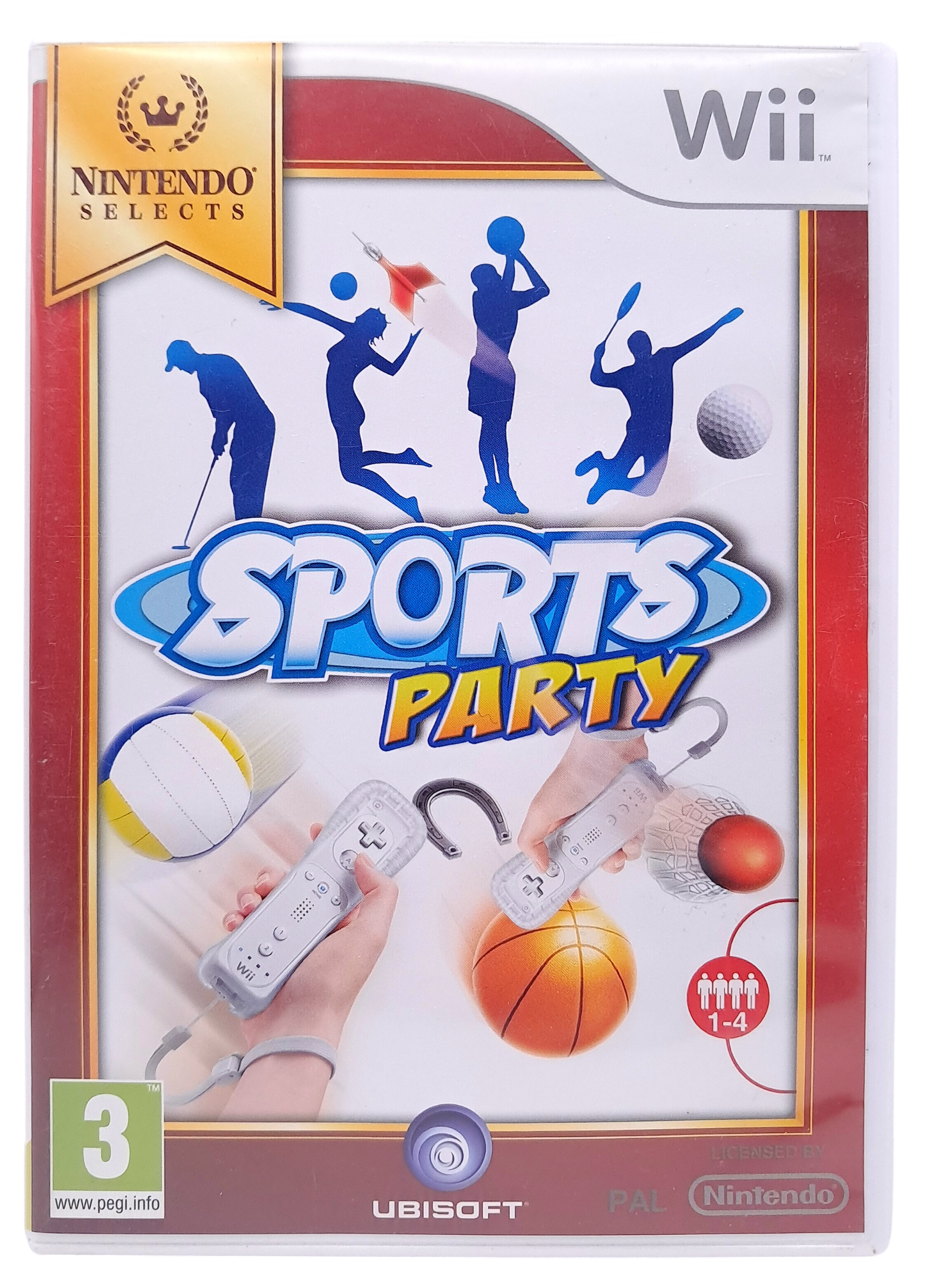 Sports party (nintendo selects) - Nintendo Wii spill