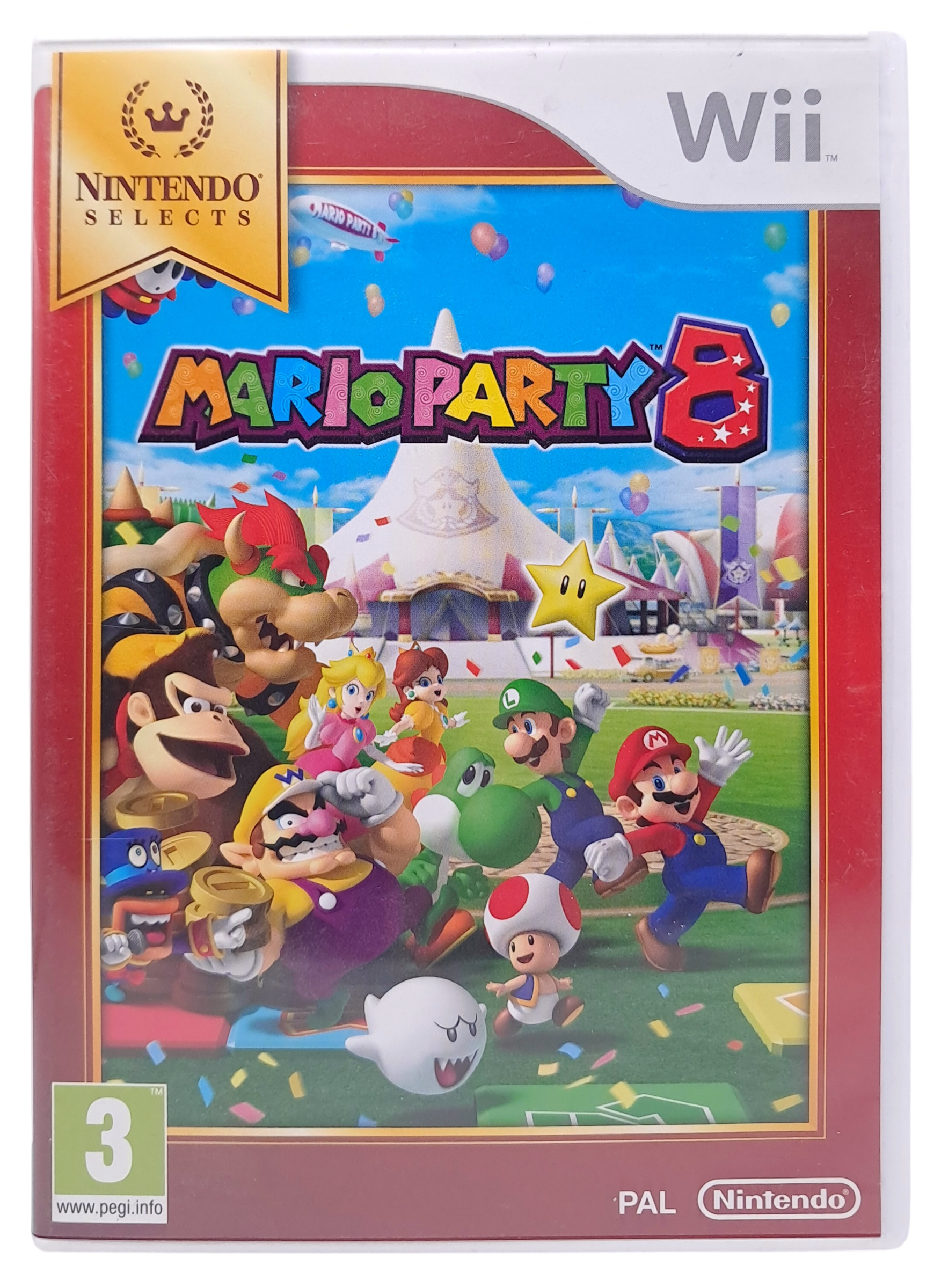 Mario party 8 (nintendo selects) - Nintendo Wii spill