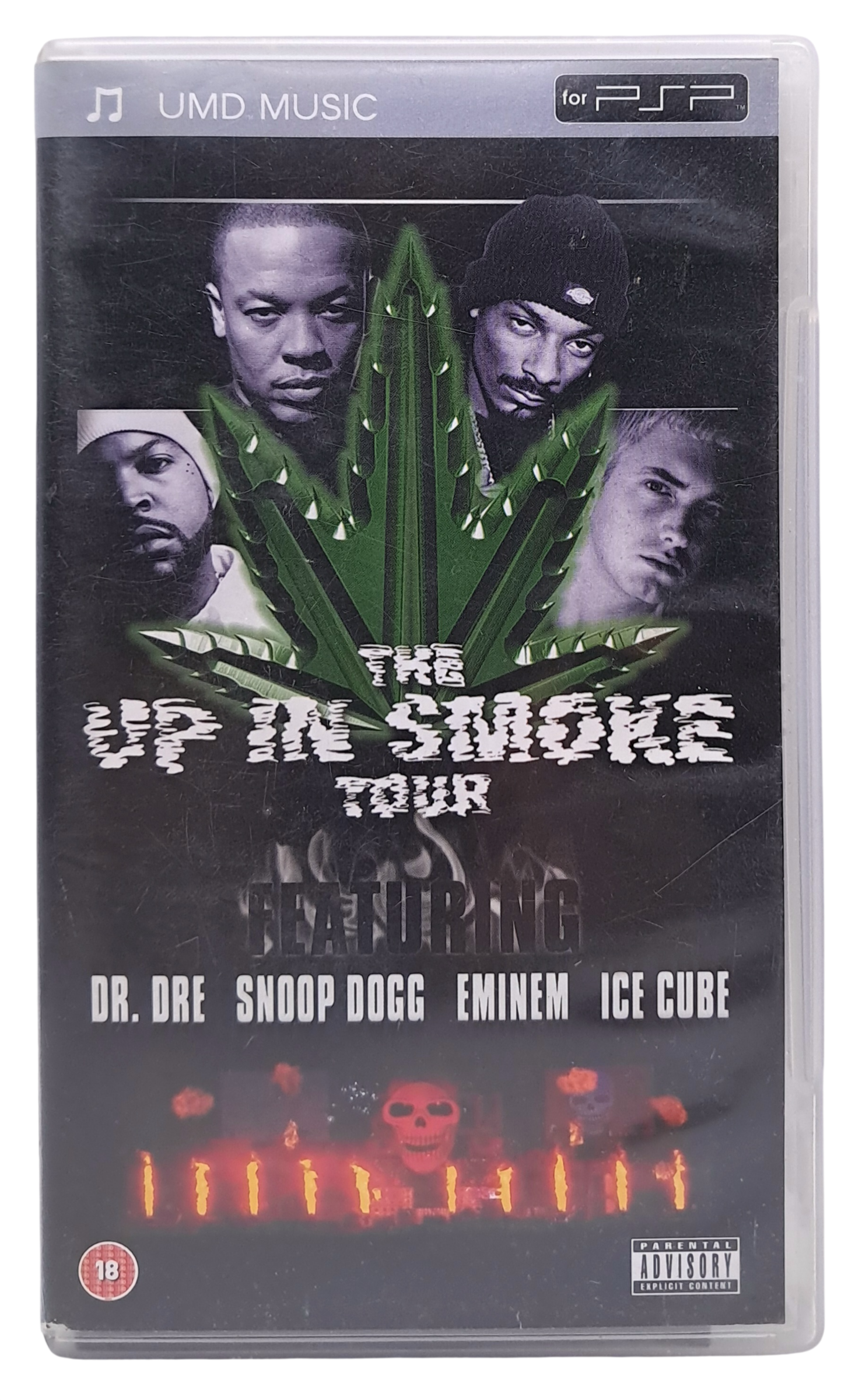 The up in smoke tour – UMD Music til PlayStation Portable (PSP)