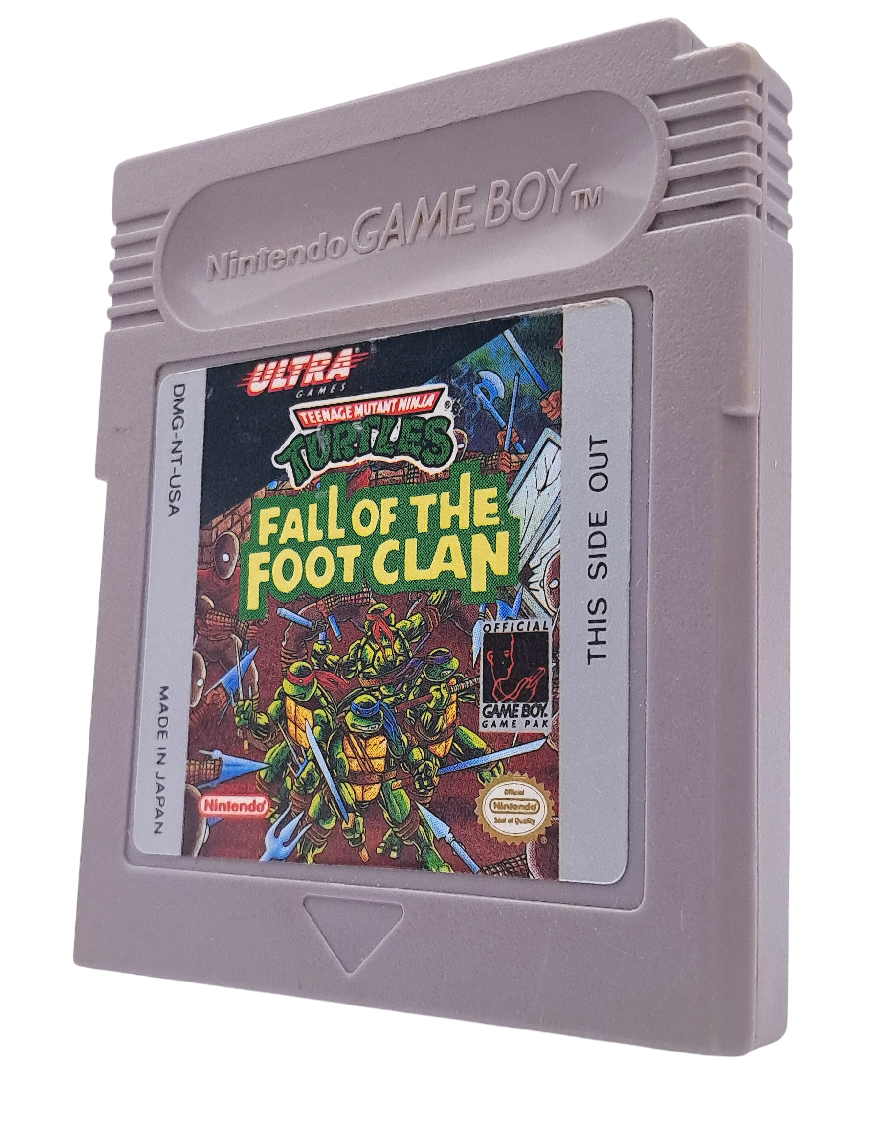 Teenage mutant ninja turtles - Fall of the foot clan - GameBoy spill