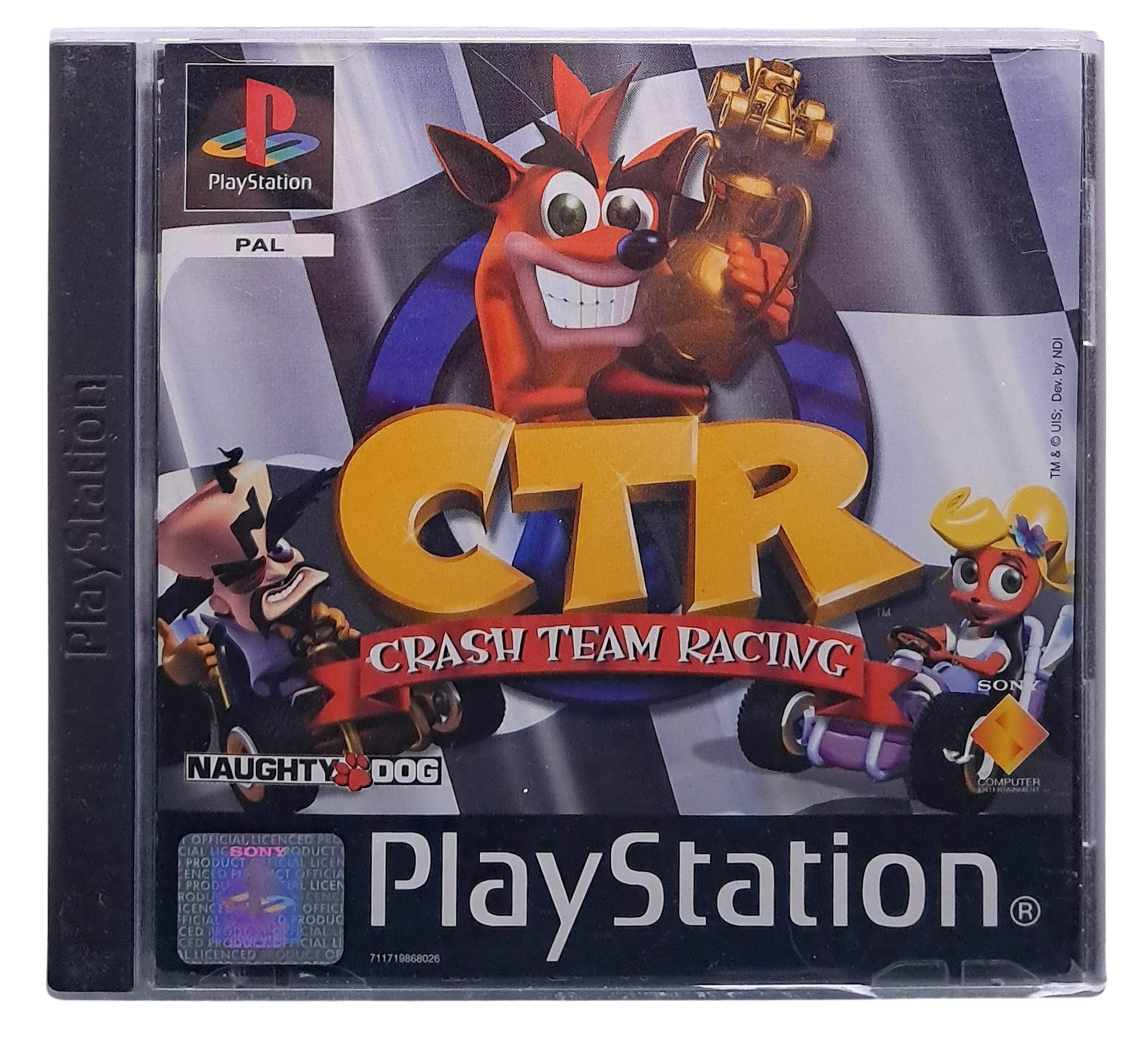 CTR - Crash team racing - Playstation 1 spill (PS1)