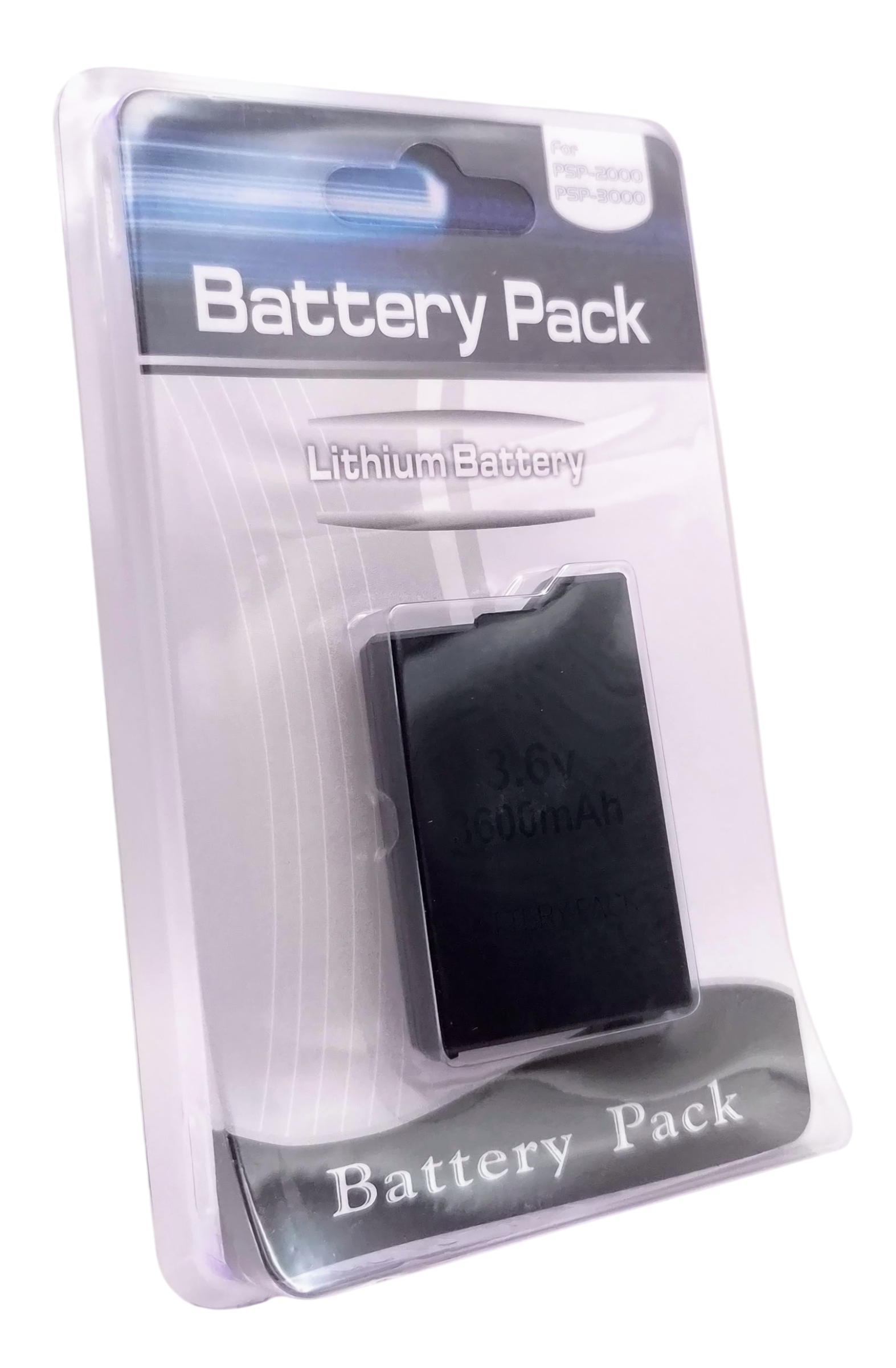 Tredjeparts 3.6V Lithium batteri for PSP 2000 og 3000 - Tilbehør