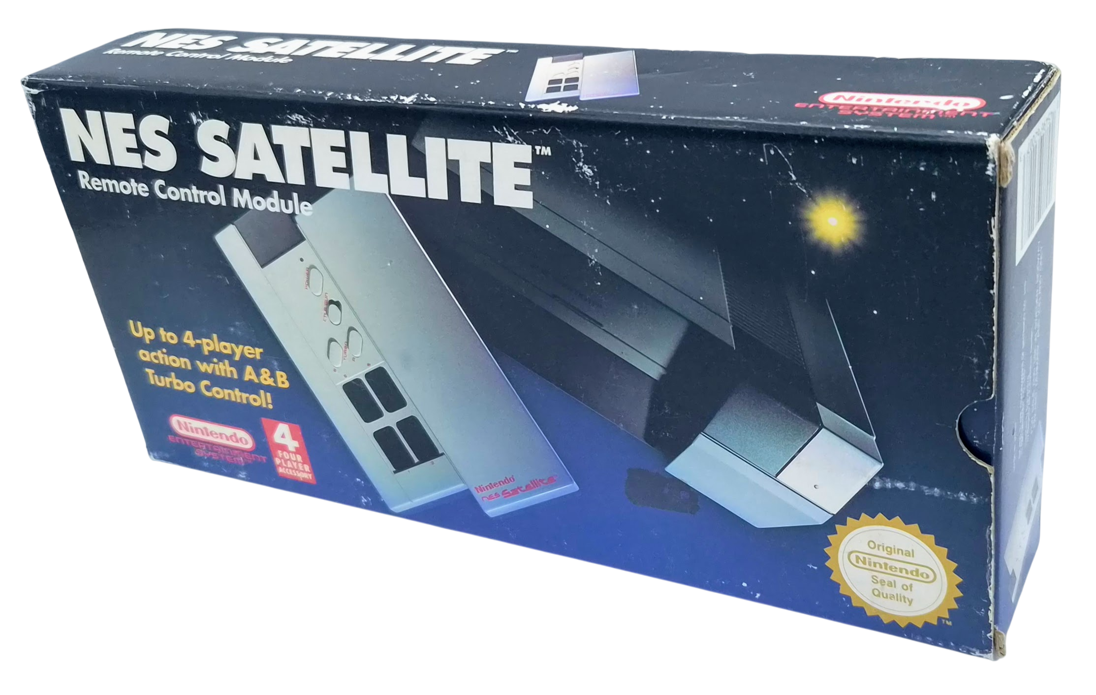 NES Satellite Remote Control Module (I eske) — Trådløs 4-spiller adapter NES tilbehør