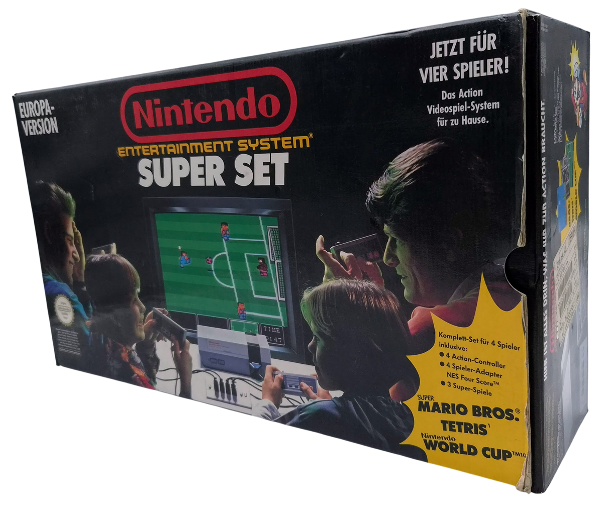 Original Nintendo Entertainment System NES Super Set konsoll - Komplett i eske (CIB)