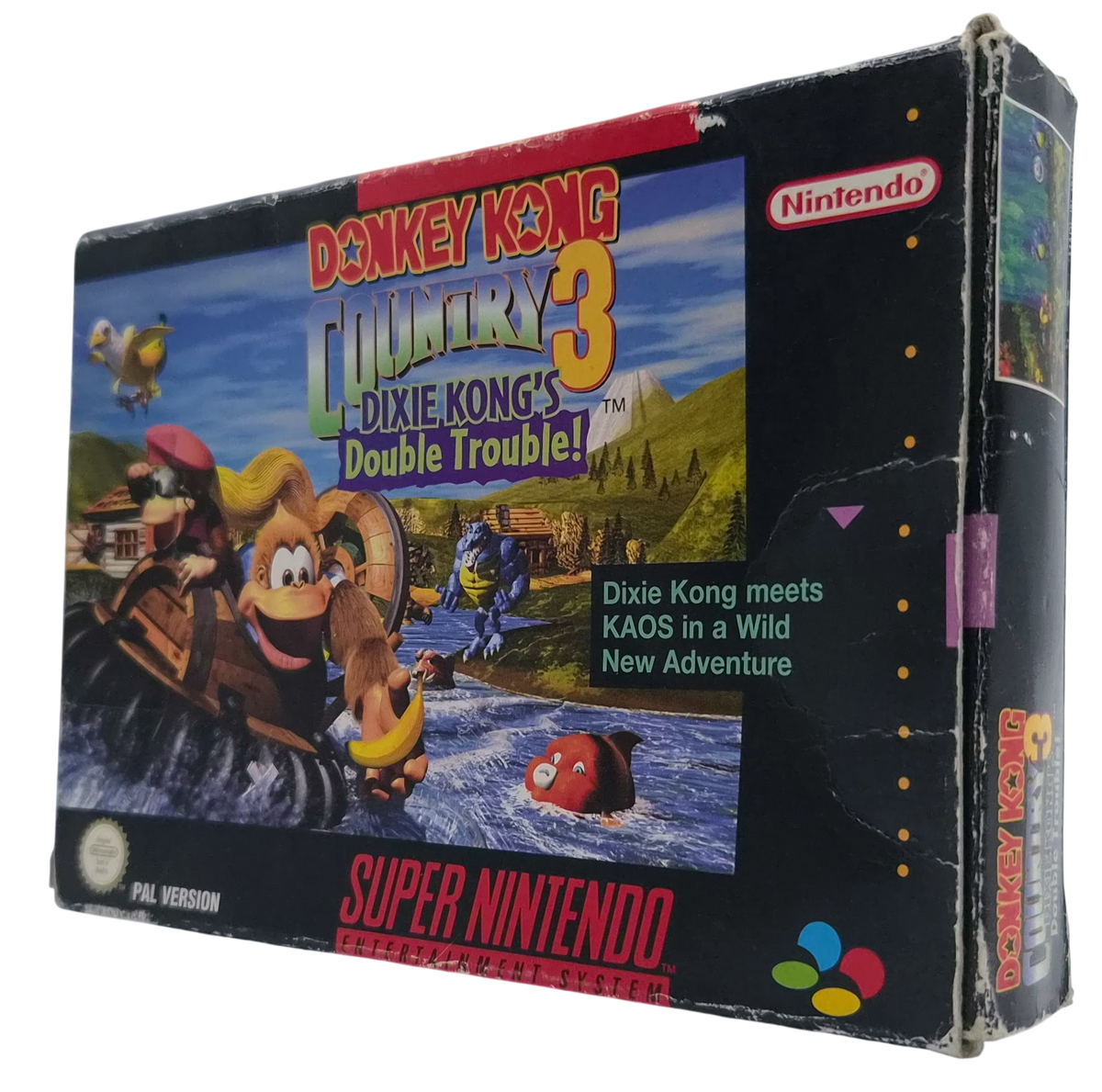 Donkey kong country 3 - Dixie kong's double trouble! (Komplett i eske) - SNES spill