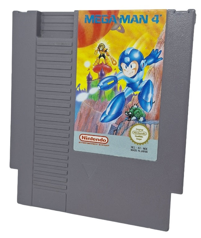 Mega man 4 (Kun kassett) - Nintendo entertainment system spill (NES)