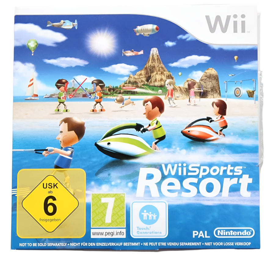 Wii sports resort (papp cover) - Nintendo Wii spill