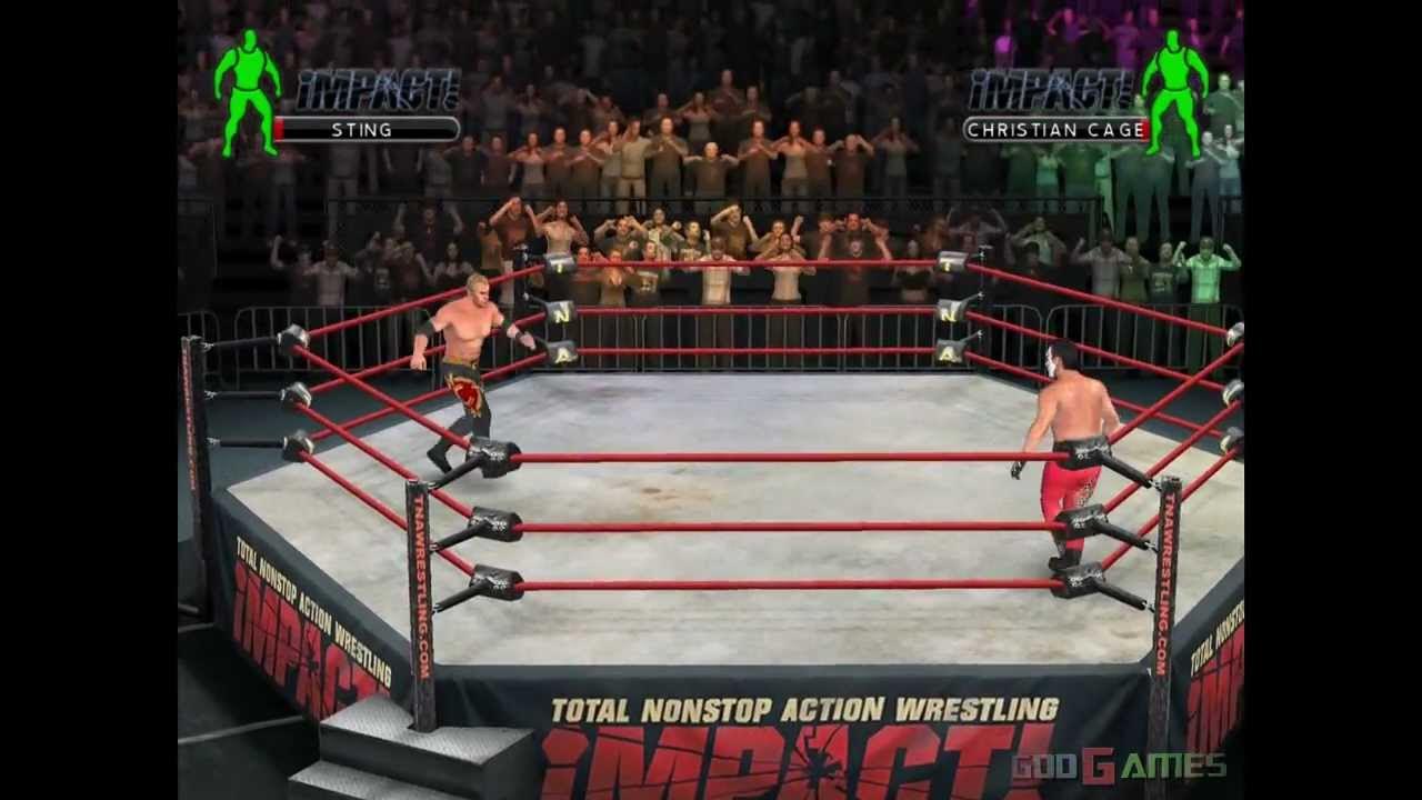 TNA iMPACT! Total Nonstop Action Wrestling - Playstation 2 spill (PS2)