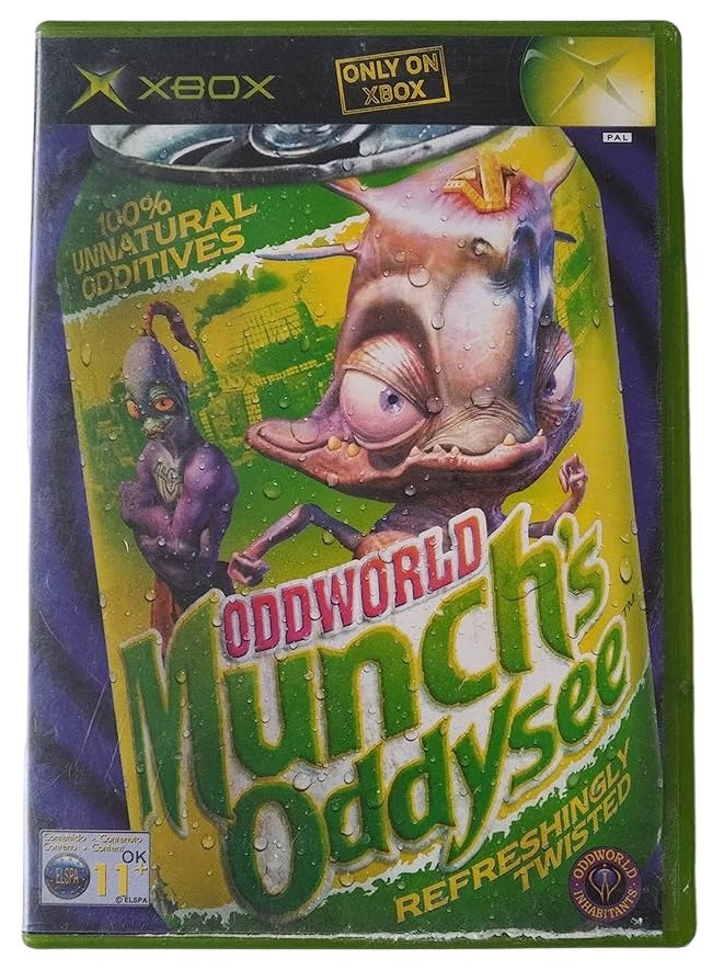 Oddworld munch's oddysee - Xbox original spill (Xbox classic)