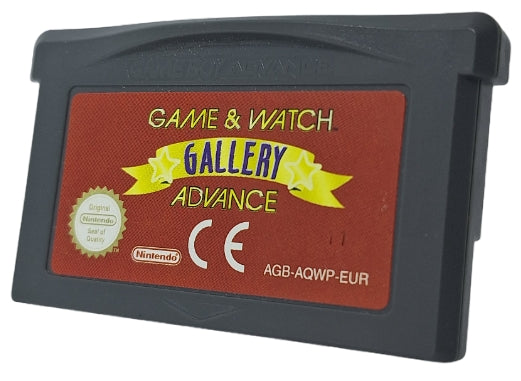 Game & Watch gallery advance (Kun kassett) - Nintendo Gameboy advance spill (GBA)