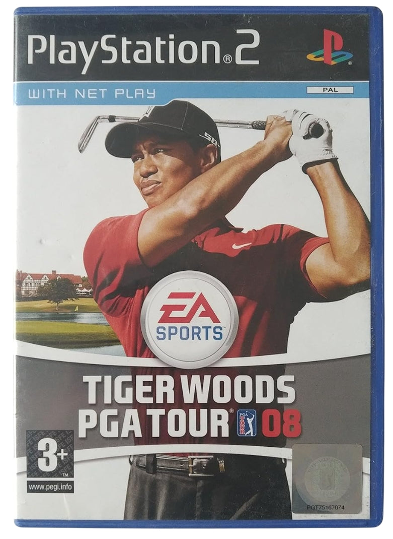 Tiger woods PGA tour 08 - playstation 2 spill (ps2)