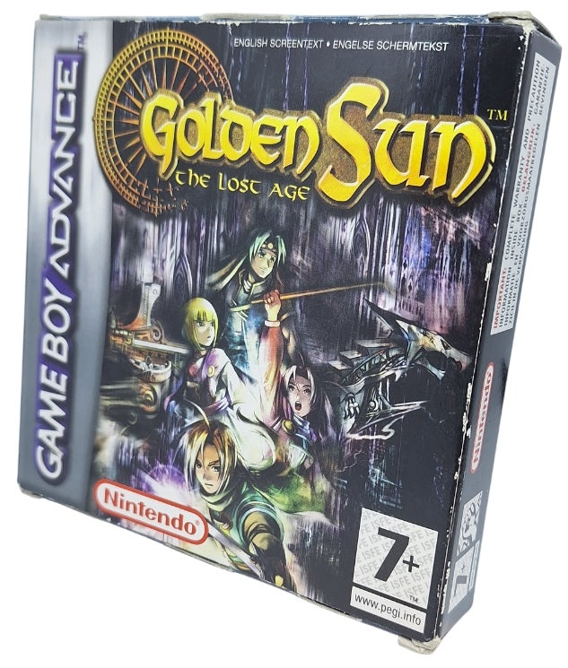 Golden sun: The lost age (komplett i eske - CIB) - Nintendo Gameboy advance spill (GBA)