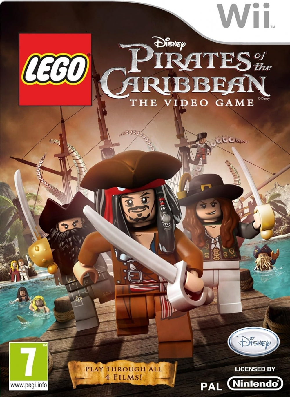 Bilde av Lego pirates of the caribbean: the video game - Nintendo Wii spill