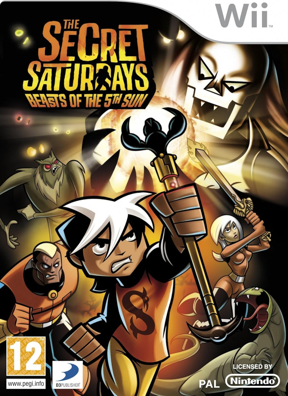 Bilde av The secret Saturdays: Beasts of the 5th sun - Nintendo Wii spill