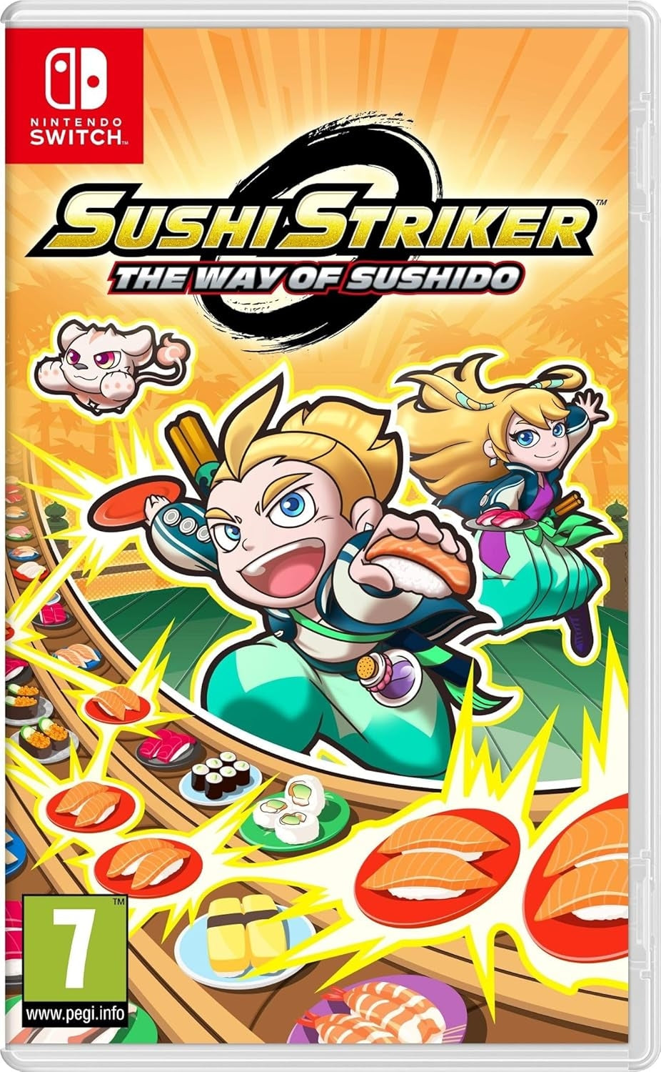 Sushi striker: The way of sushido - Nintendo switch spill