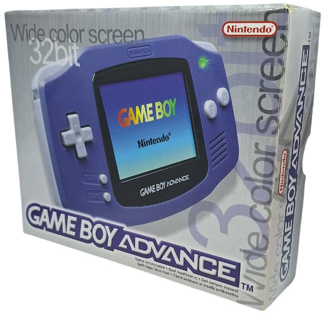 Bilde av Original indigo / lilla gameboy advance (komplett i eske - CIB) - Nintendo håndholdt konsoll (GBA)
