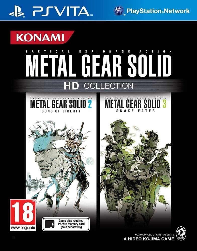 Metal gear solid - HD collection - Playstation Vita spill (PSVita)