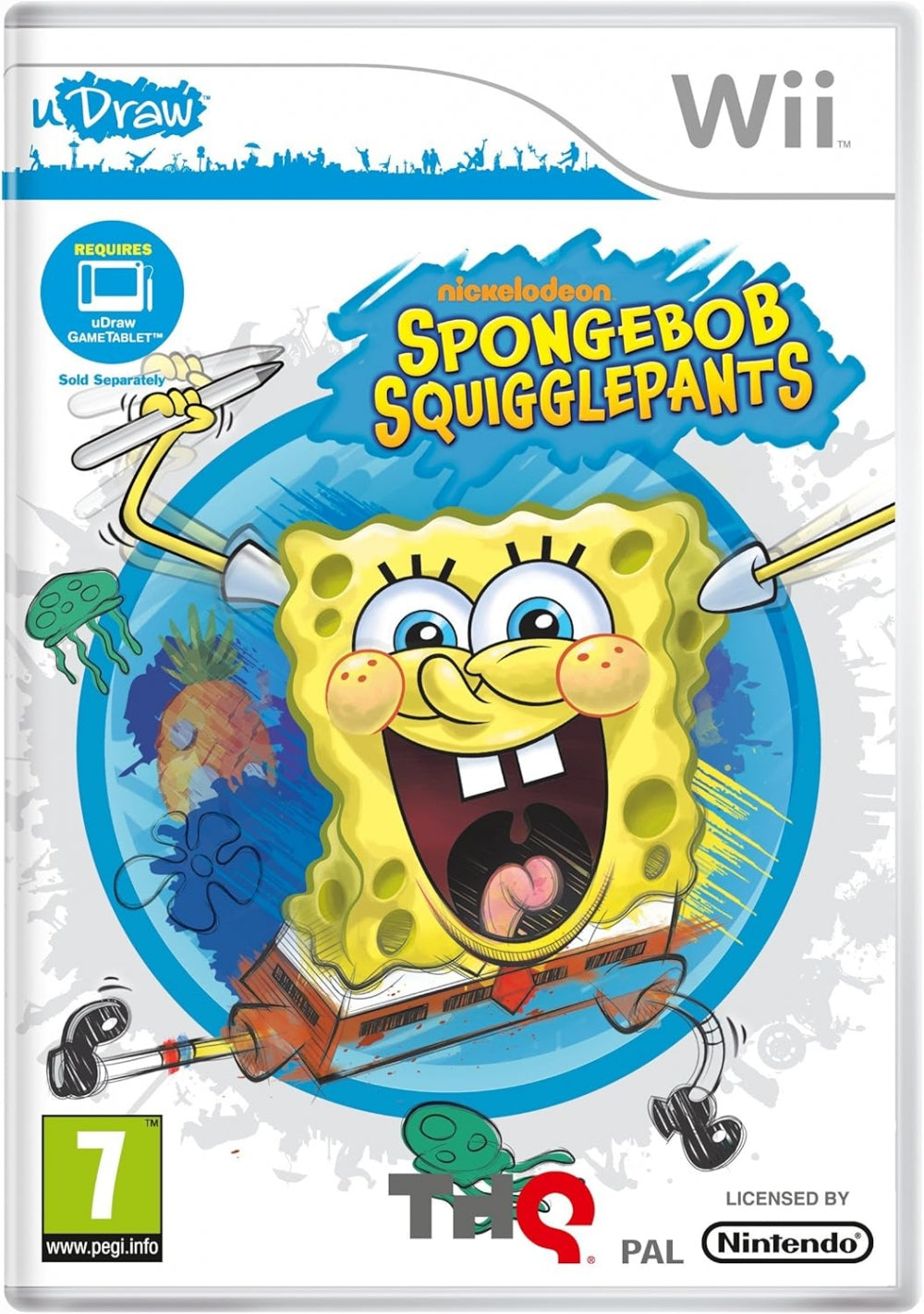 Bilde av Spongebob Squarepants: Squigglepants - Nintendo Wii spill