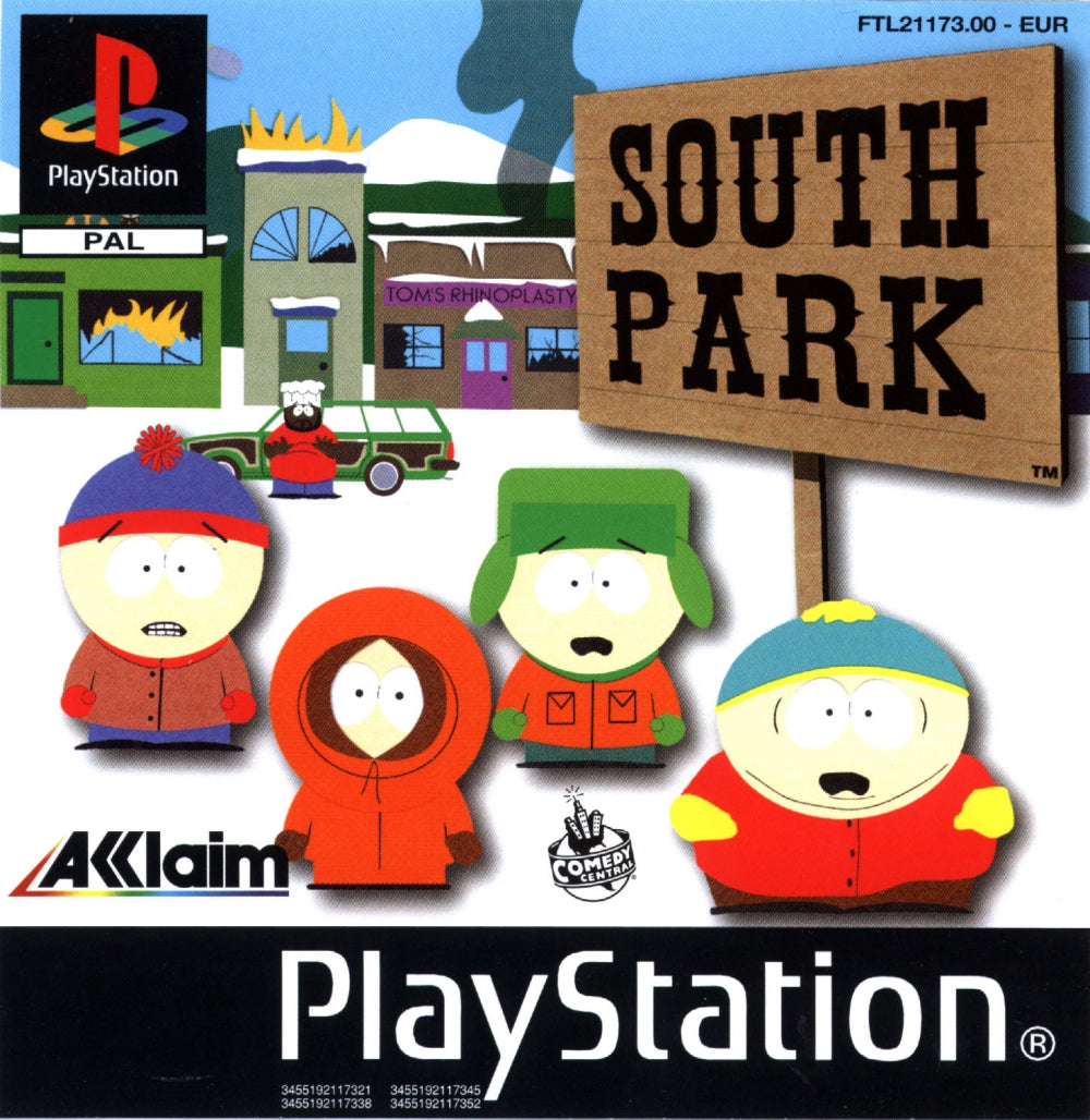 South park - Playstation 1 spill (PS1)