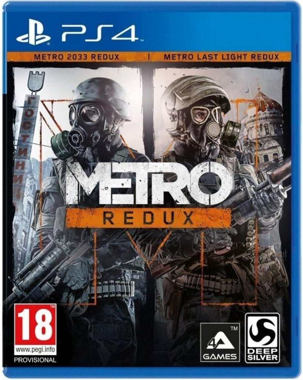 Metro redux - playstation 4 spill (PS4)