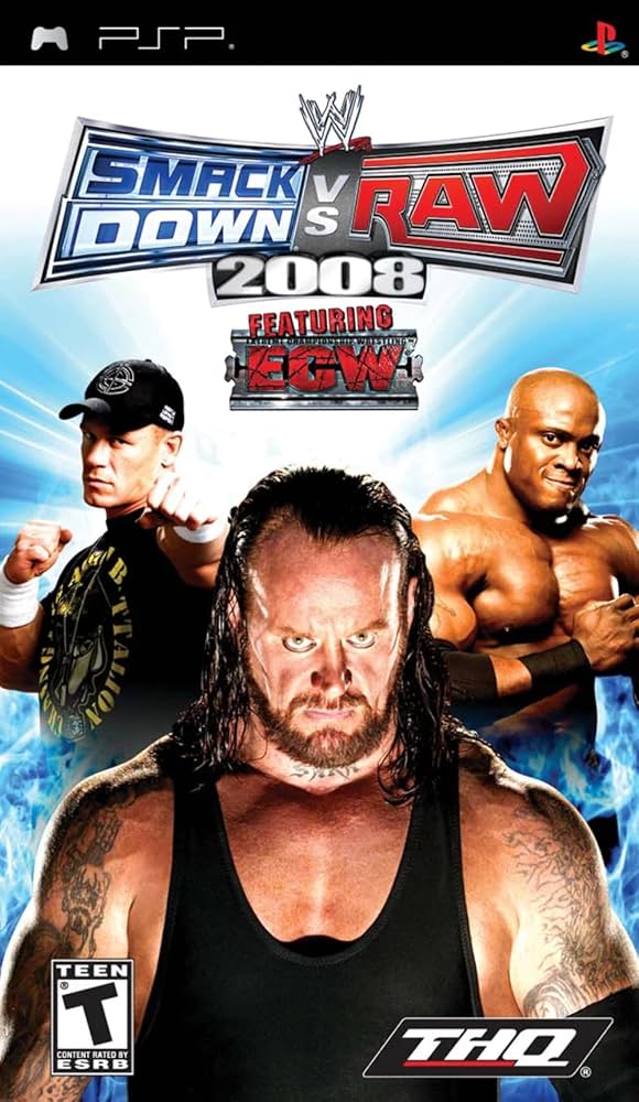 Bilde av Smack down VS Raw 2008: Featuring ECW - Playstation portable spill (PSP)