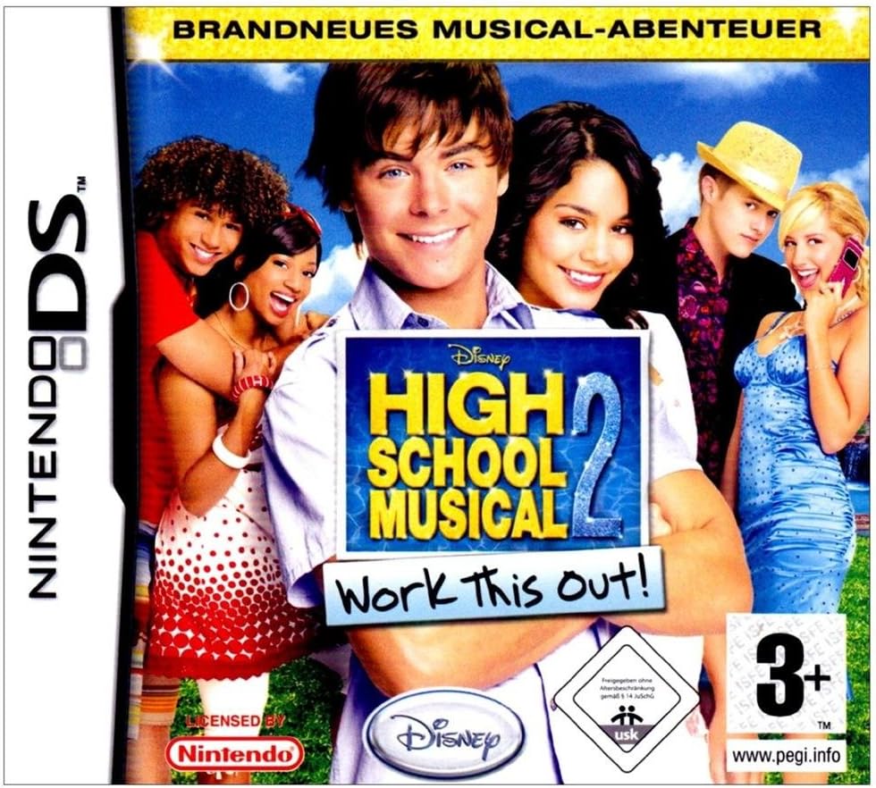 Bilde av High school musical 2 - Work this out - Nintendo DS spill