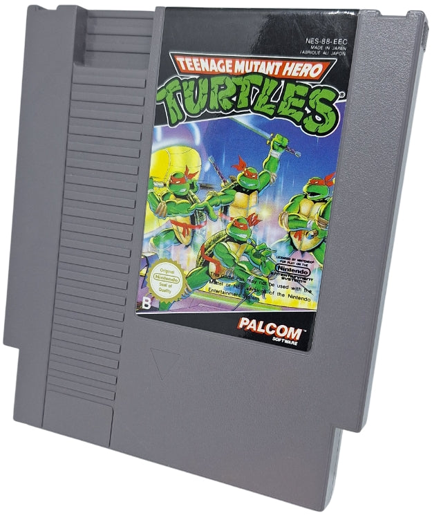 Teenage mutant hero turtles (kun kassett) - Nintendo entertainment system spill (nes)