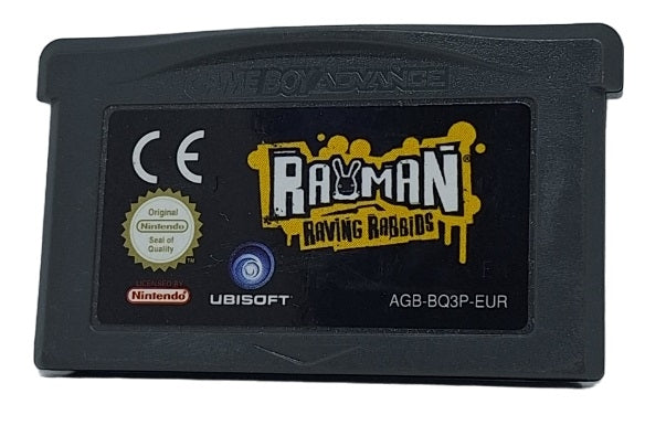 Rayman: Raving rabbids - Nintendo gameboy advance spill (GBA)