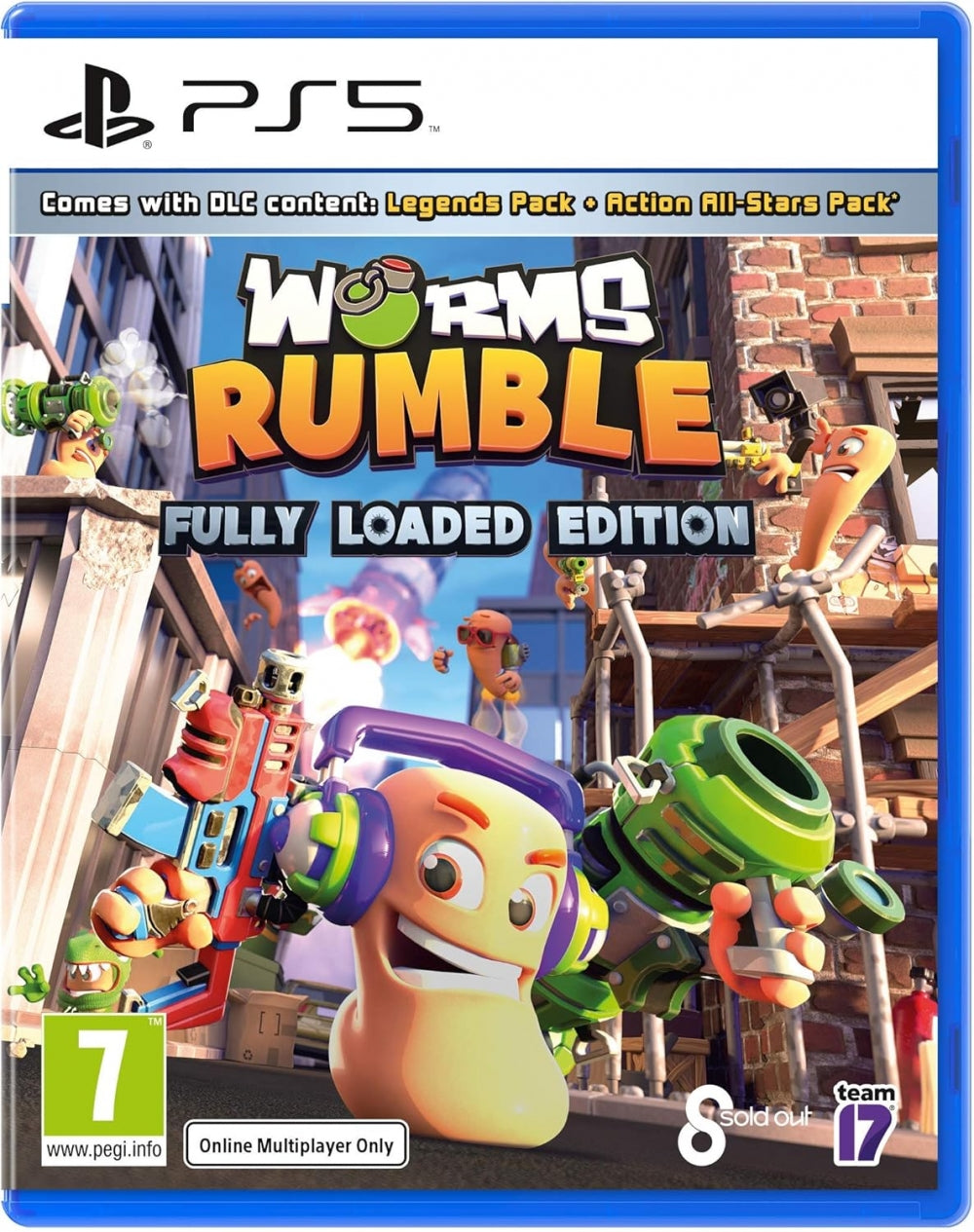 Worms rumble (fully loaded edition) - playstation 5 spill (ps5)