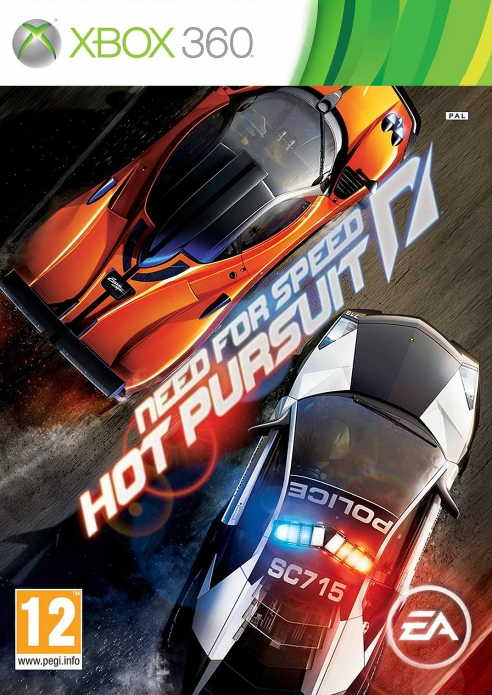 Need for speed: Hot pursuit - Xbox 360 spill