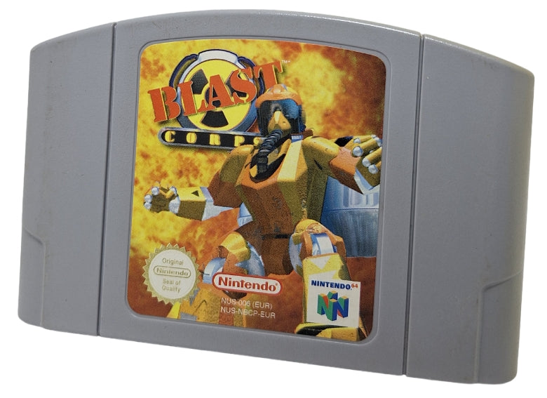 Blast corps (kun kassett) - Nintendo 64 spill (n64)