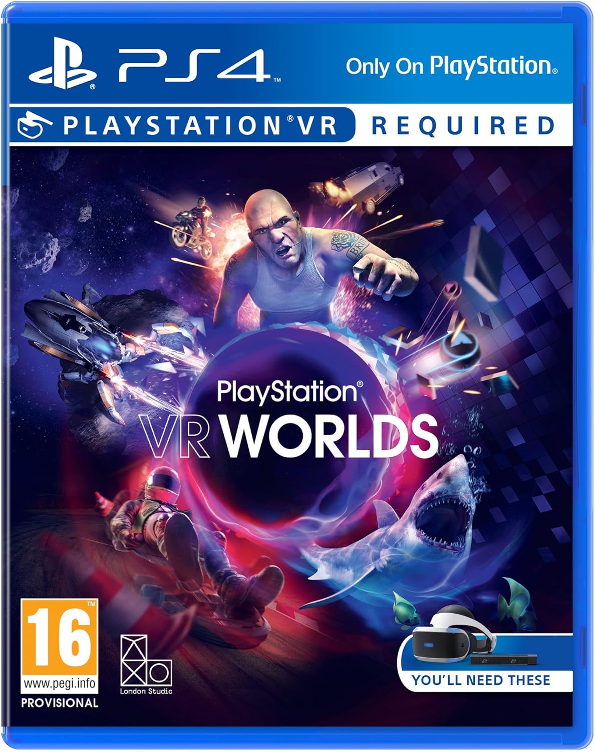 Bilde av Playstation VR worlds - Playstation 4 spill (ps4)