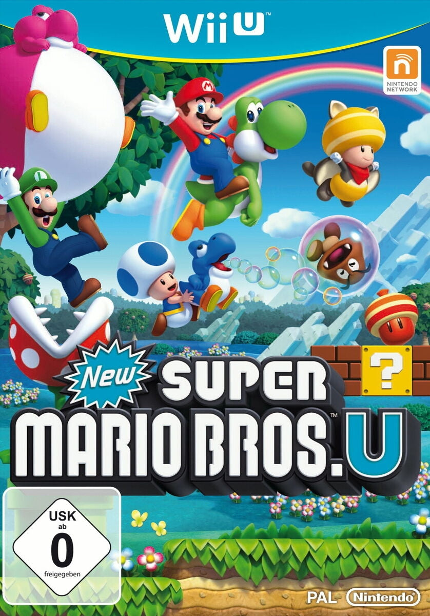 Bilde av New Super mario Bros. U - Nintendo Wii U Spill