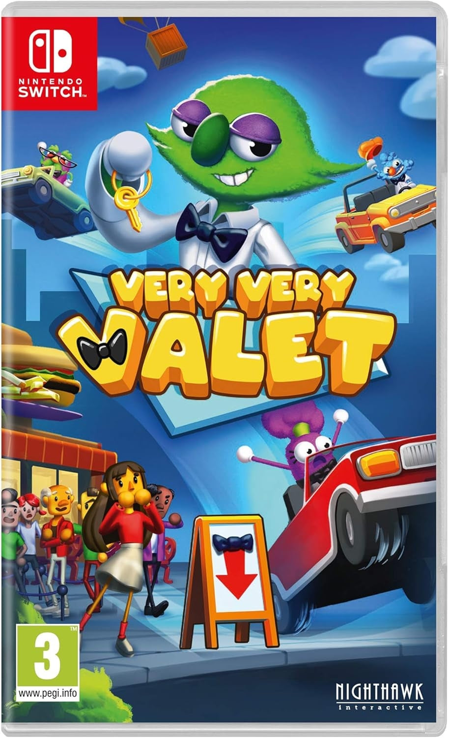 Very Very valet - Nintendo switch spill