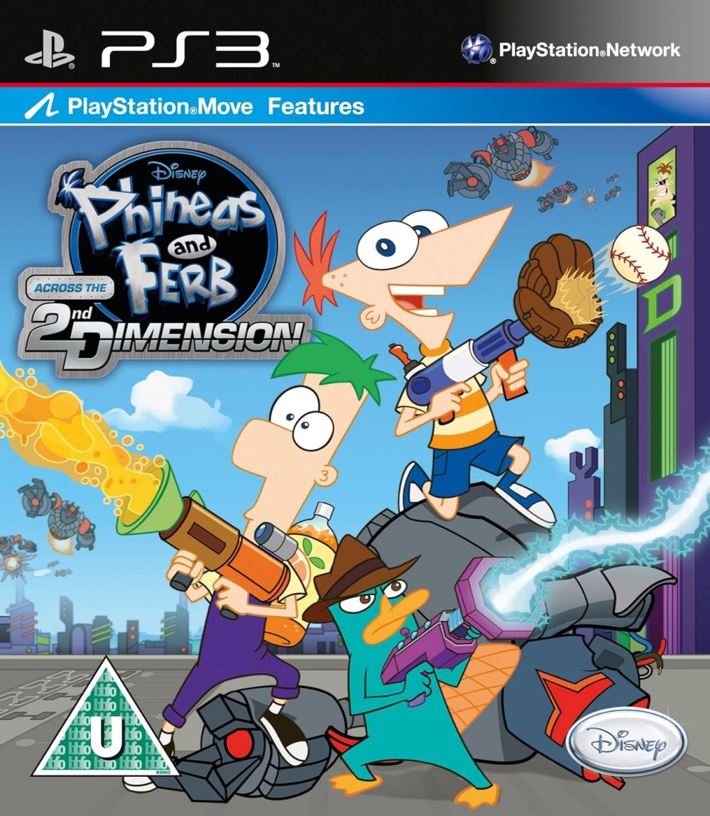 Phineas and Ferb Across the 2nd Dimension - Playstation 3 spill (ps3)