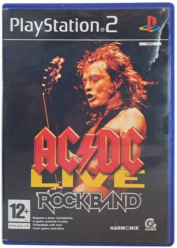 AC/DC Live rock band - Playstation 2 spill (ps2)
