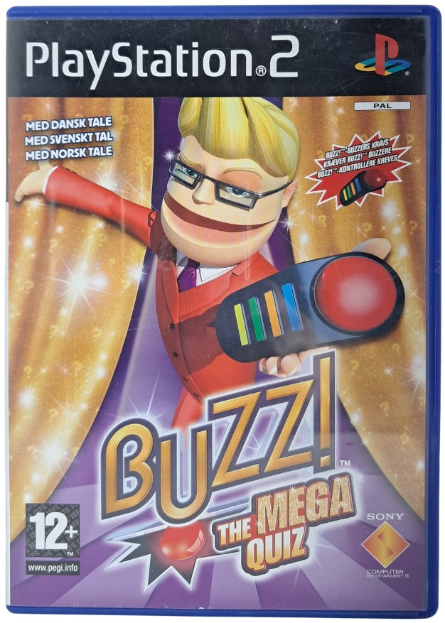 Coverbilde av Buzz: The mega quiz - Playstation 2 spill (PS2)