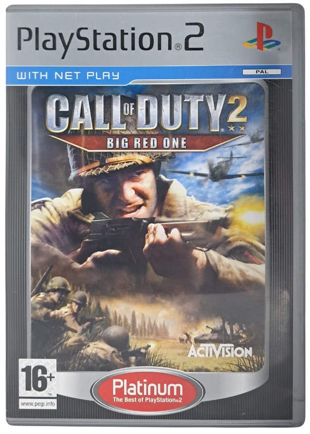 Coverbilde av Call of duty 2: Big red one (platinum) - Playstation 2 spill (PS2)