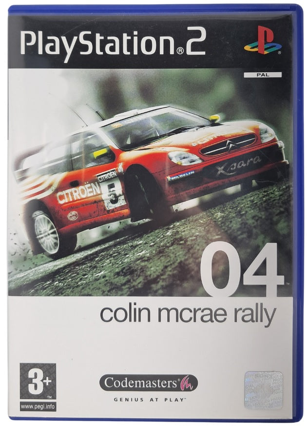Colin Mcrae Rally 04 - Playstation 2 spill (PS2)