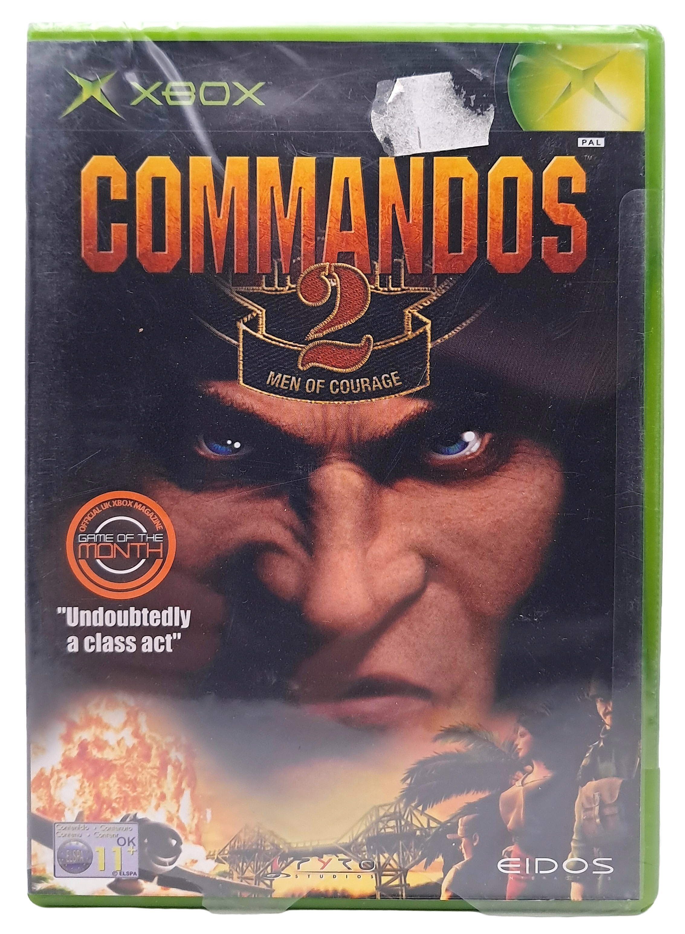 Commandos 2 - Men of courage (forseglet) - Xbox original spill