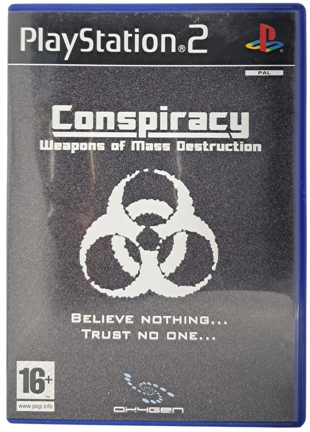 Conspiracy: Weapons of mass destruction - Playstation 2 spill (PS2)