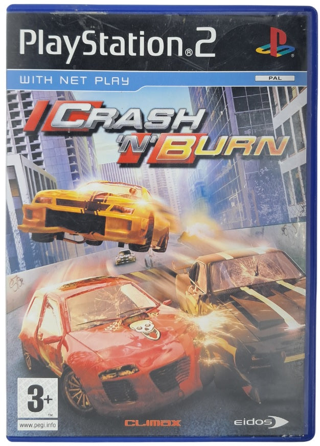 Coverbilde av Crash N burn - Playstation 2 spill (PS2)