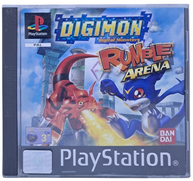 Coverbilde av Digimon rumble arena - Playstation 1 spill (PS1)
