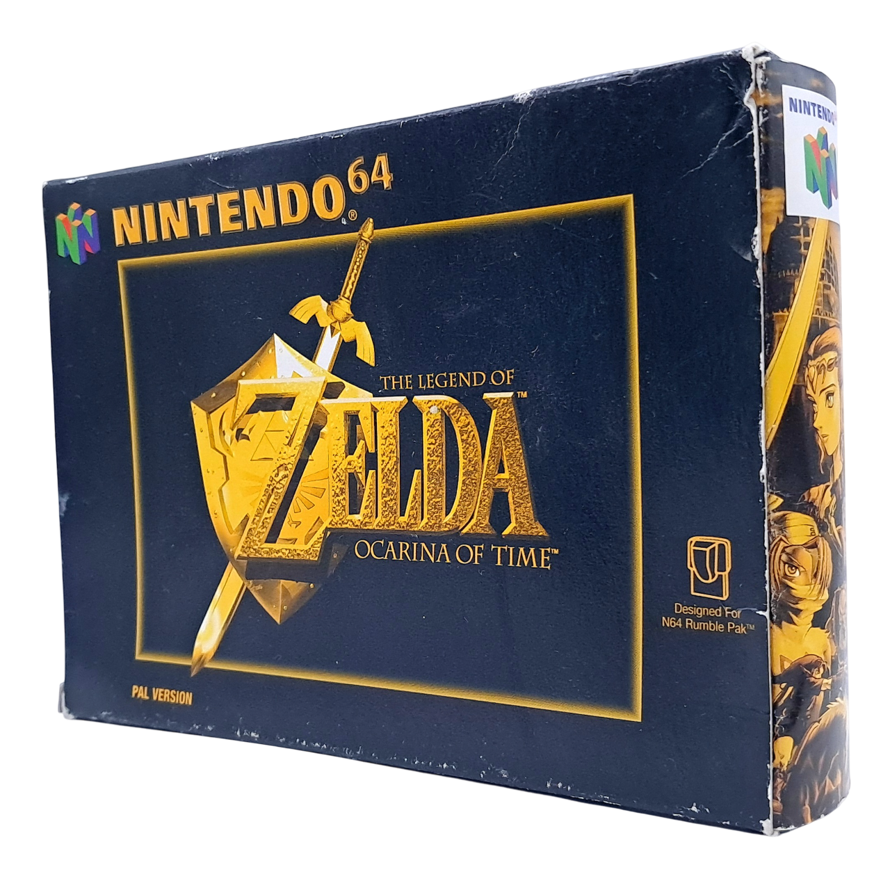 The legend of zelda: Ocarina of time (i eske) - Nintendo 64 spill (N64) Eksemplar 3