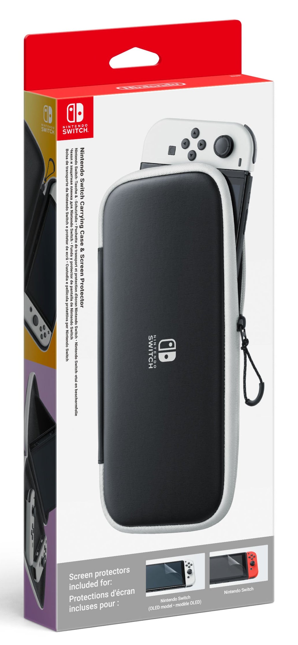 Nintendo Switch Carrying Case og Screen Protector - Nintendo switch tilbehør